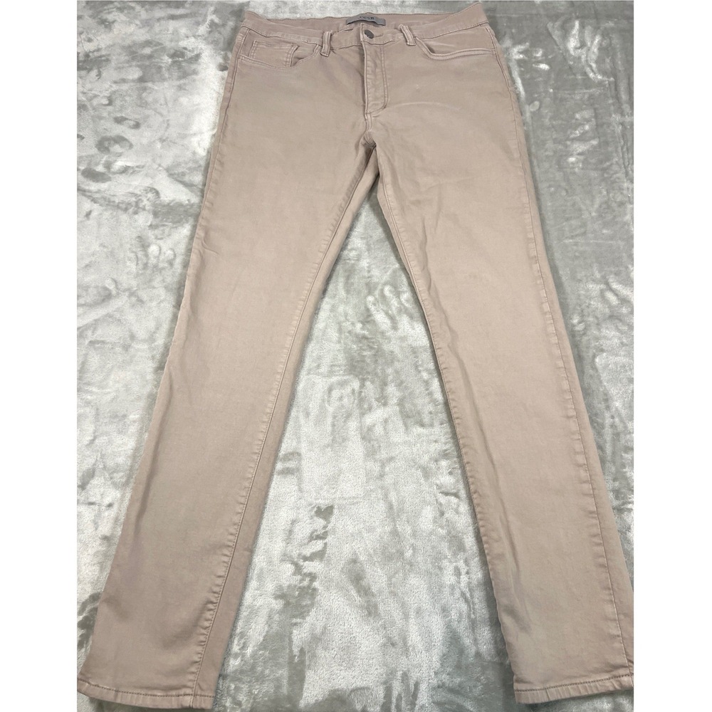 Joe's Jeans Slim Fit String Women's 34 Tan Minimalist‎ Stretch Jeans